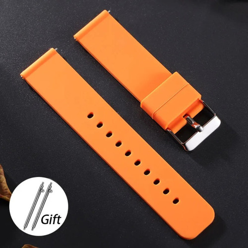 Silicone rubber watch - rubber, strap
