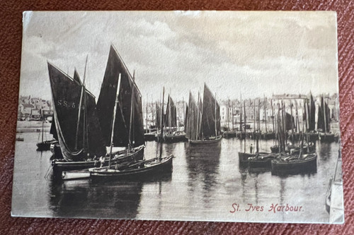 Antique postcard ives - antique, st