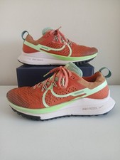 Nike Women's Trainer's Pegasus Trail 4’ Orange Flywire - Size 4 UK (37.5 EUR)