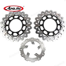 Arashi Front Rear Brake Discs Rotors For Yamaha FZ1 Fazer 2006-2015 FZ-1N FZ-1S