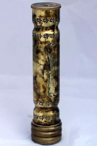 Vintage handmade brass - handmade, 6"