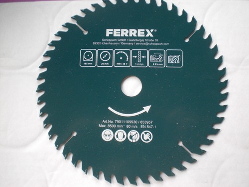 Ferrex circular saw blade ct - ferrex,