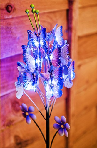 Livivo solar powered butterfly - livivo,