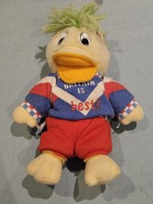 Vintage Edd The Duck Great Britain Olympics Team MASCOT 8” Soft Toy Teddy GC