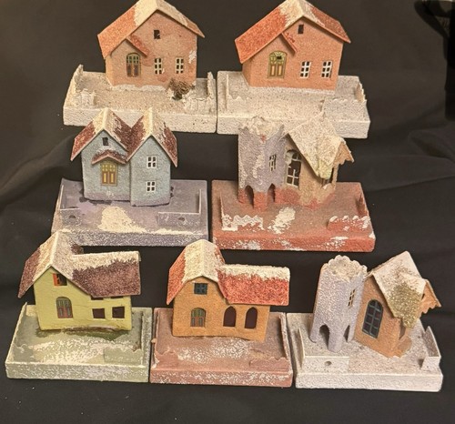 Large vintage christmas putz - 7,