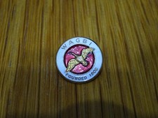 Rare Vintage Enamel 15mm Hunting Shooting WAGBI Wildfowlers Association Badge