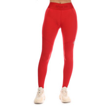 Women's Leggings Skins Series-3 Thermal Long Activewear Tights in Red