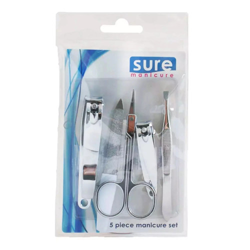 Sure chrome manicure set - chrome,