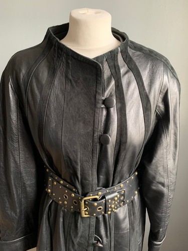 Vintage steampunk leather - steampunk, coat