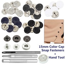Spring press studs snap - s,