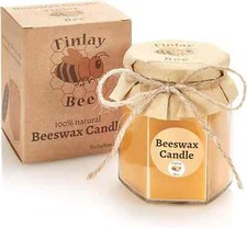100 natural beeswax candle - 100%,