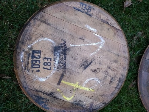 Genuine bourbon whiskey barrel - genuine,