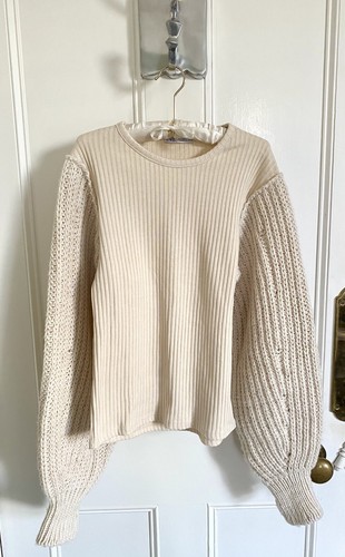Zara chunky knit - chunky, contrasting