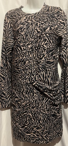 Top shop zebra print - print, ruched