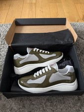 PRADA Americas Cup Olive Green/Khaki UK 8 (Fits uk 9)