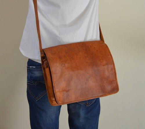 Leather genuine vintage - leather,