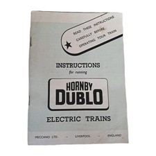 Hornby Dublo Instructions