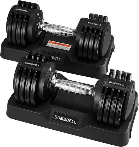 Adjustable dumbbell set - adjustable, 12kg
