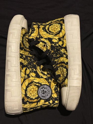 Men versace high - top, sneakers