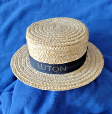 Luton Straw Boater Hat