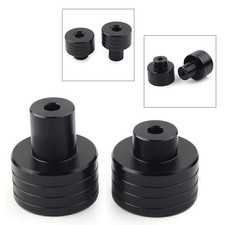 Black Bar Ends Bar Plugs End