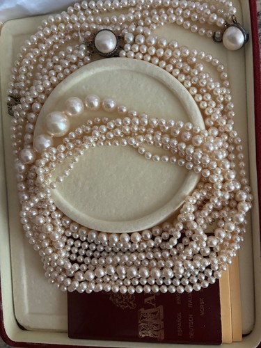 Vintage majorica necklace - ,