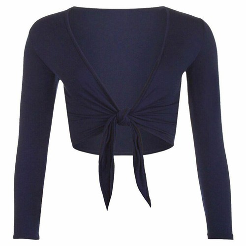 Womens plain tie knot - plain, shrug