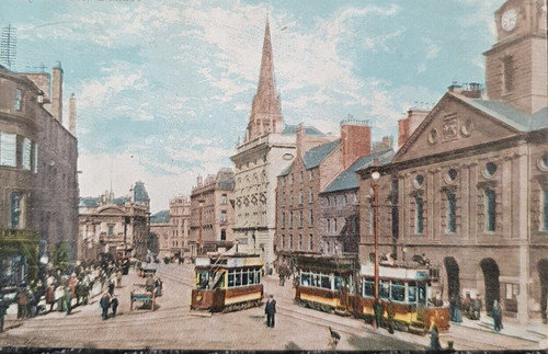 High street scene - street, dundee