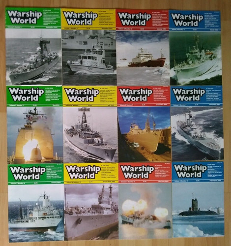 Warship world volume number - warship,