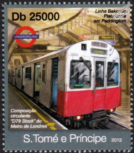 London underground d78 - london,