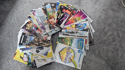Nintendo wii manuals with - nintendo,