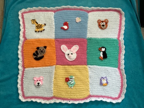 Hand crochet baby girls - hand,
