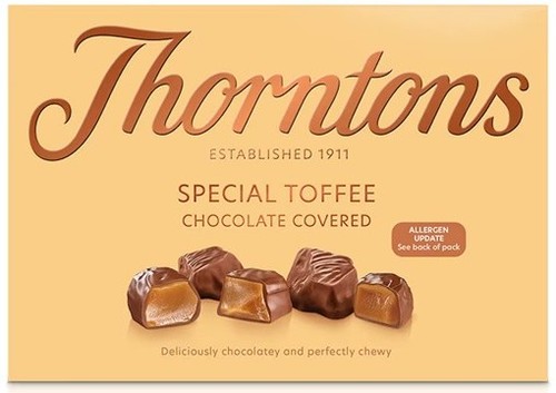 Thorntons toffee fudge - toffee,
