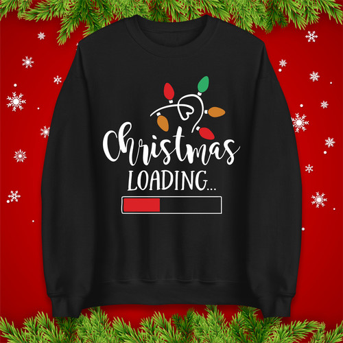 Christmas loading jumper - christmas,