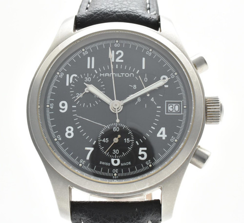 Hamilton khaki chronograph - khaki,