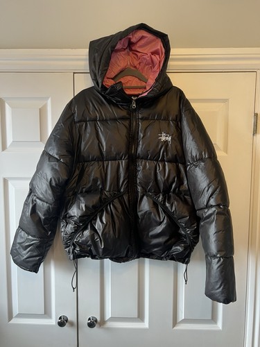 Stussy nylon puffer jacket - stussy,