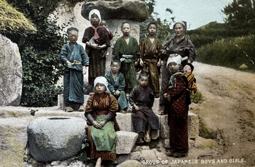 Group japanese boys - group, &