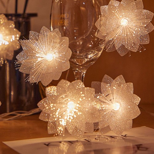 Led flower string lights fairy - led,