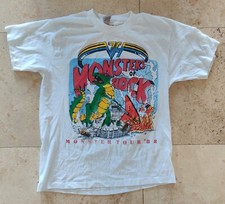 Vintage 1988 Monsters Of Rock T Shirt - Van Halen - Metallica - Scorpions Large