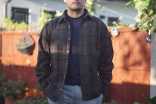 Milano Men Country plaid Olive