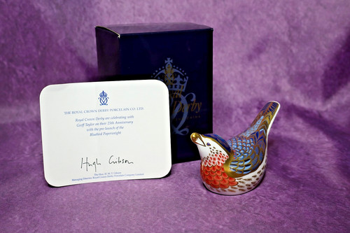 Royal crown derby 25th - royal,