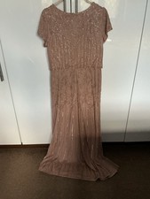 Adrianna Papell Women's Blush Pink Occasion Dress size 14