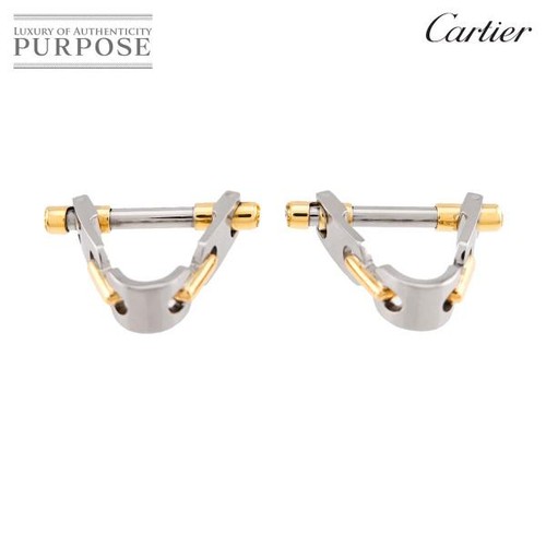 Cartier cufflinks steel and - cartier,