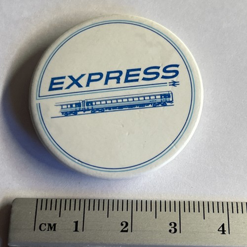 Train collectible pin badge - train,