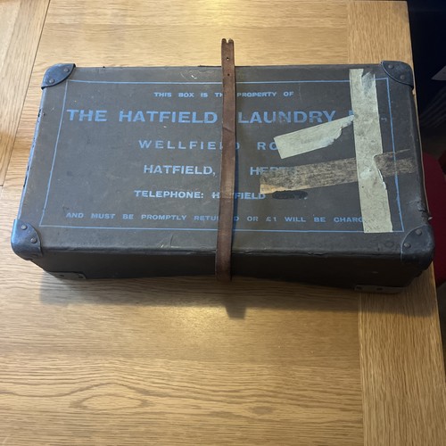 Vintage laundry box - laundry,