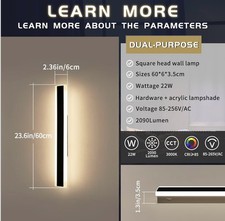 Mikeru 60CM Wall Lights 3000K