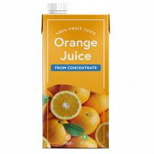 100% Pure Orange & Apple Fruit
