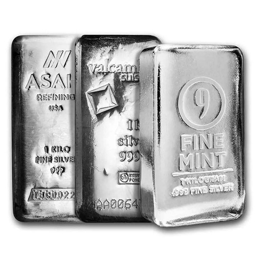 Kilo generic silver bar - 1,