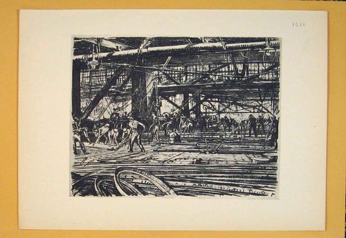 Original old antique print - antique,