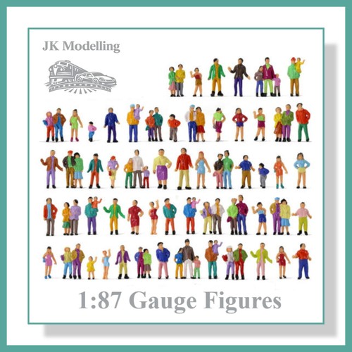Painted mixed figures 25pcs - mixed, (25pcs